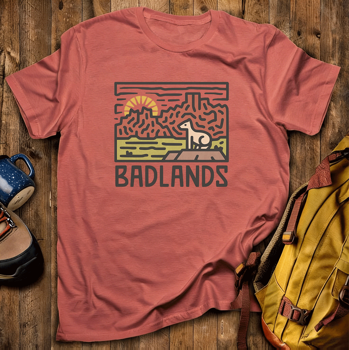 Badlands National Park Tee Cotton Classic T-Shirt