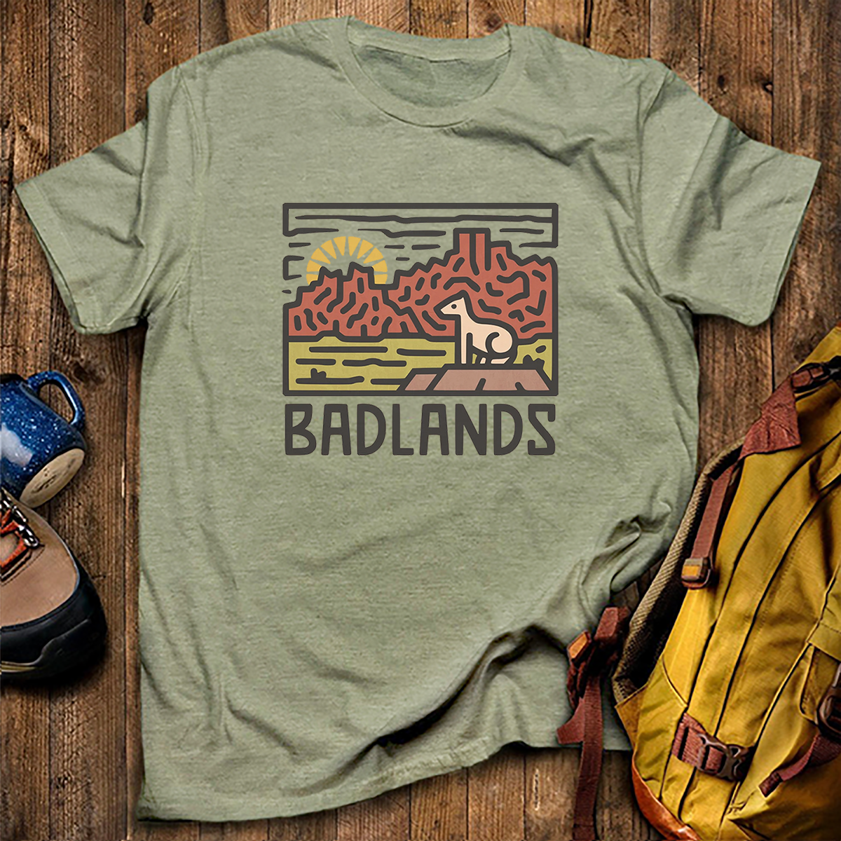 Badlands National Park Tee Cotton Classic T-Shirt