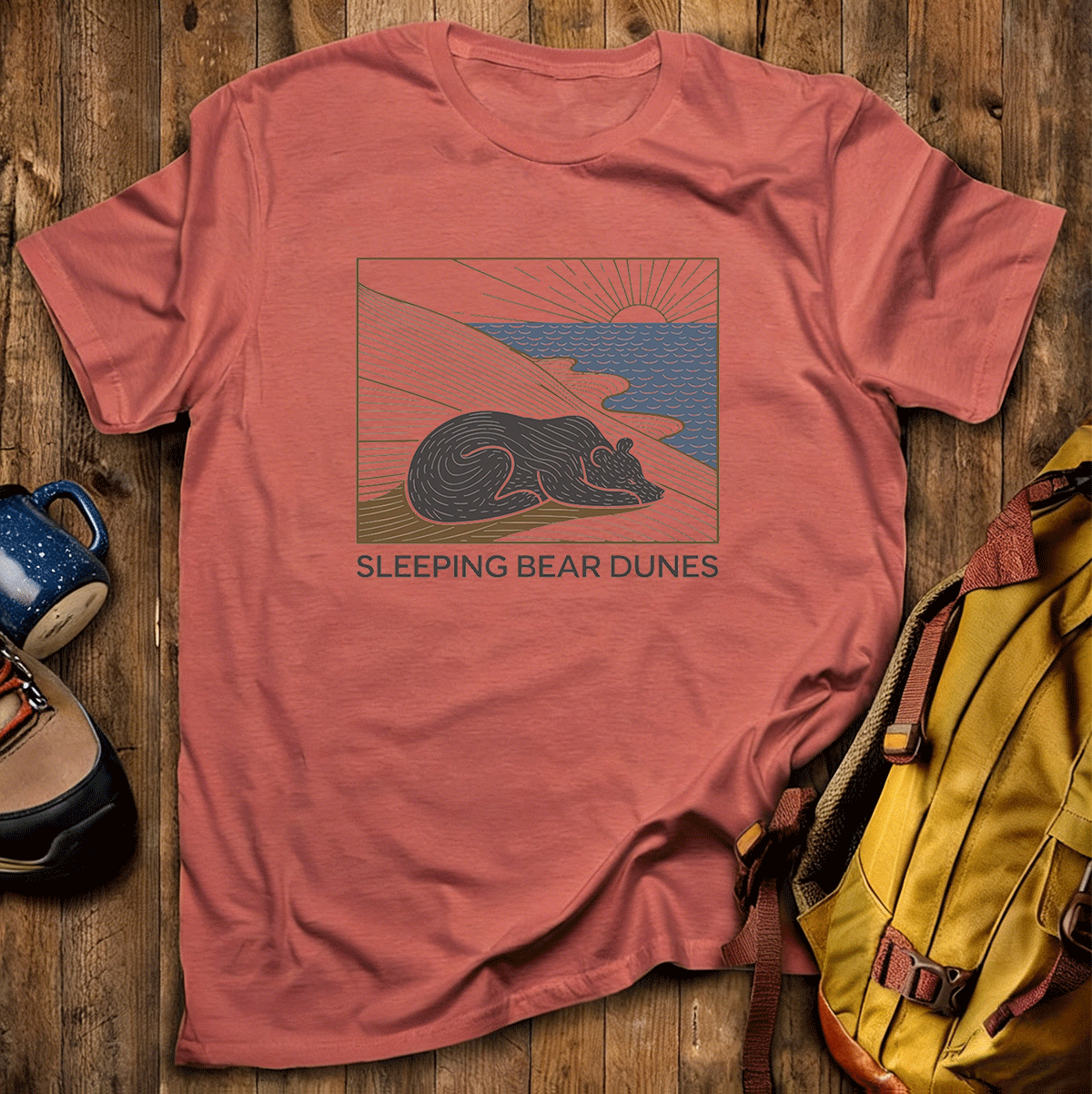 Sleeping Bear Dunes National Lakeshore Tee Cotton Classic T-Shirt