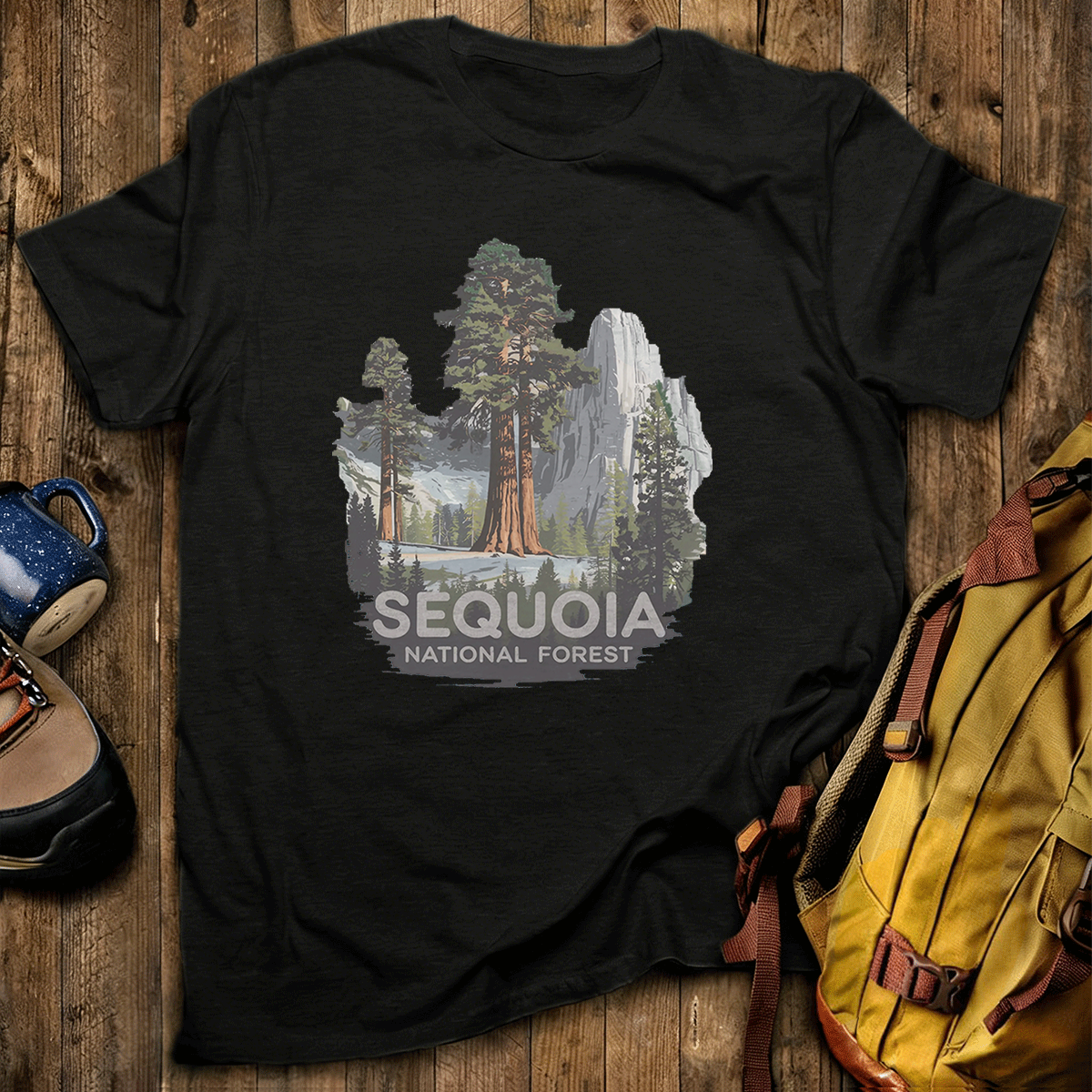 Sequoia National Forest Tee Cotton Classic T-Shirt