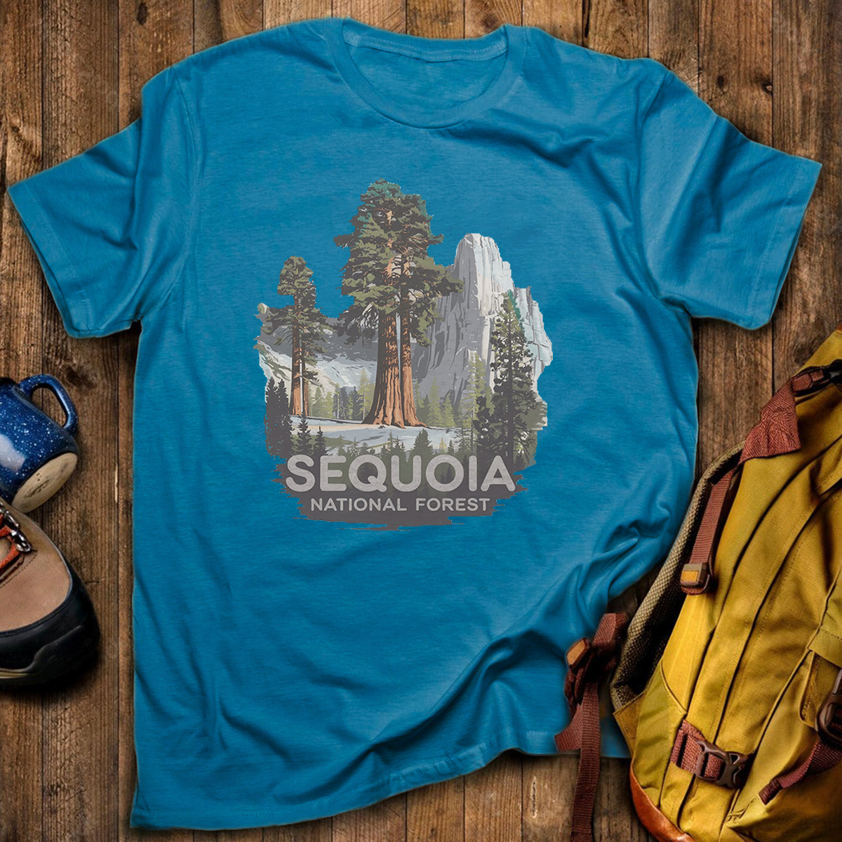 Sequoia National Forest Tee Cotton Classic T-Shirt