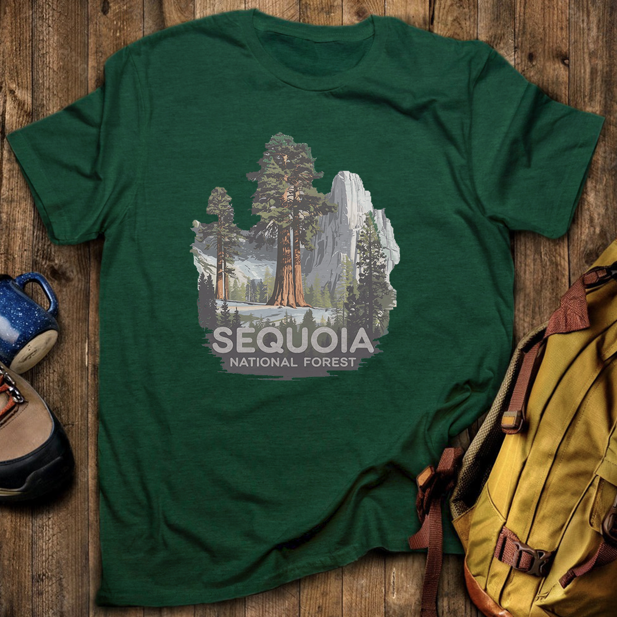 Sequoia National Forest Tee Cotton Classic T-Shirt