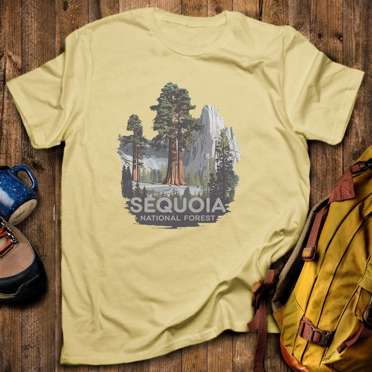 Sequoia National Forest Tee Cotton Classic T-Shirt