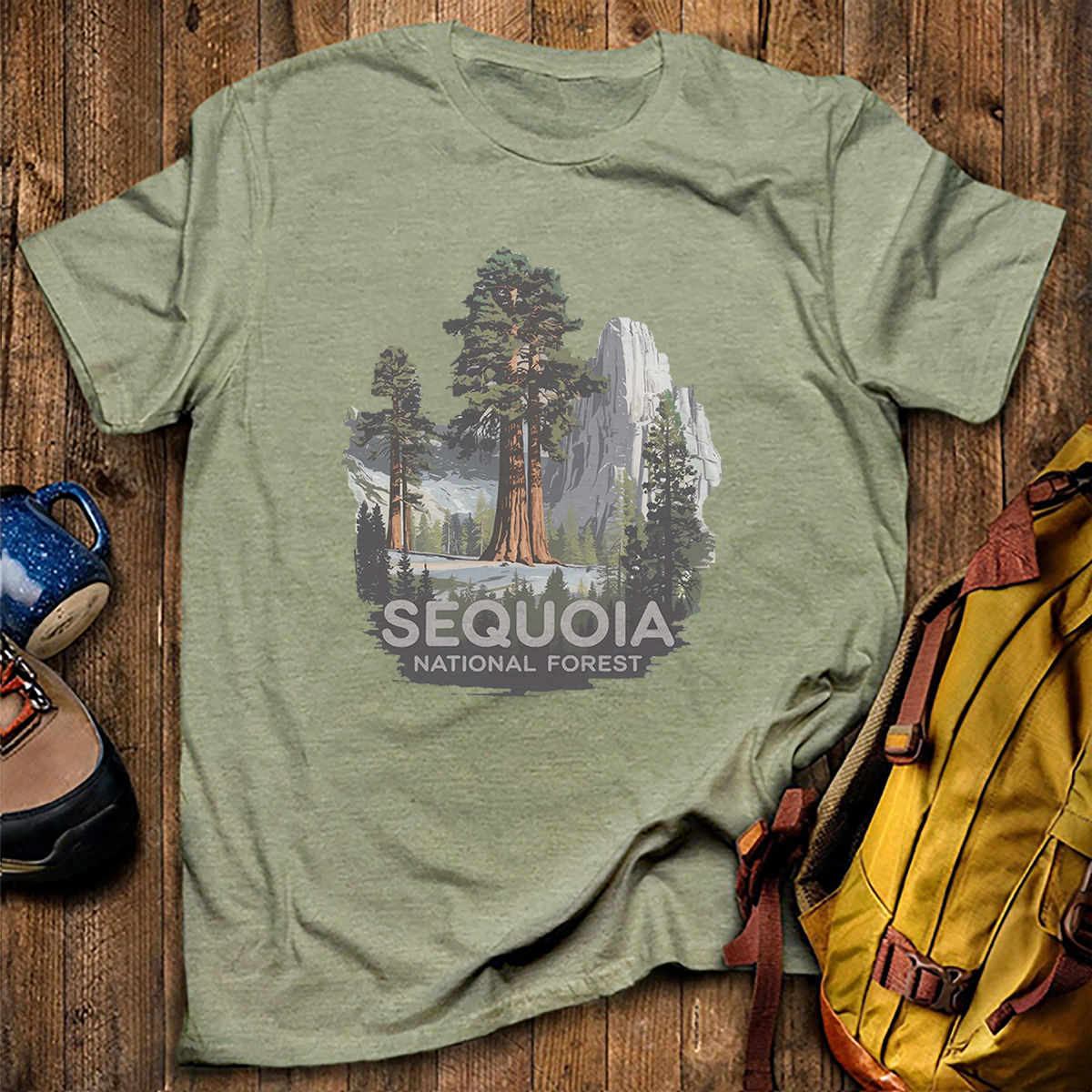 Sequoia National Forest Tee Cotton Classic T-Shirt
