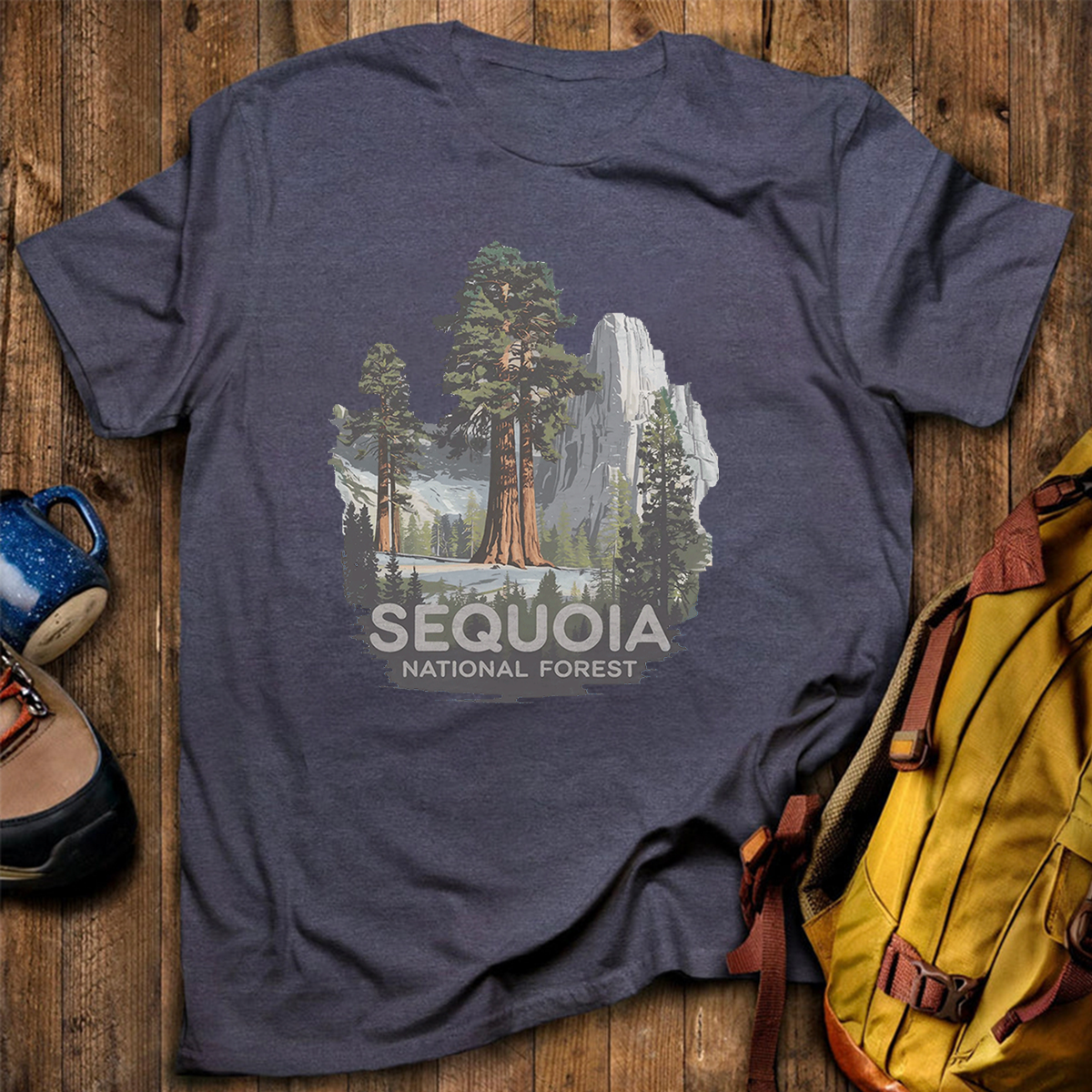 Sequoia National Forest Tee Cotton Classic T-Shirt