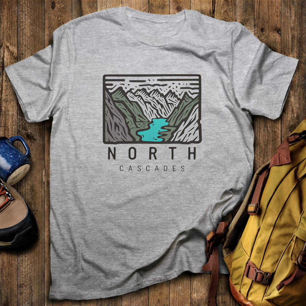 North Cascades National Park Tee Cotton Classic T-Shirt