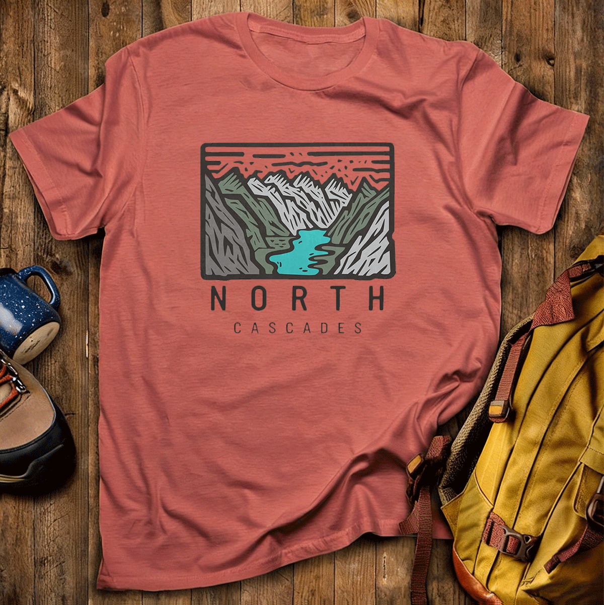 North Cascades National Park Tee Cotton Classic T-Shirt