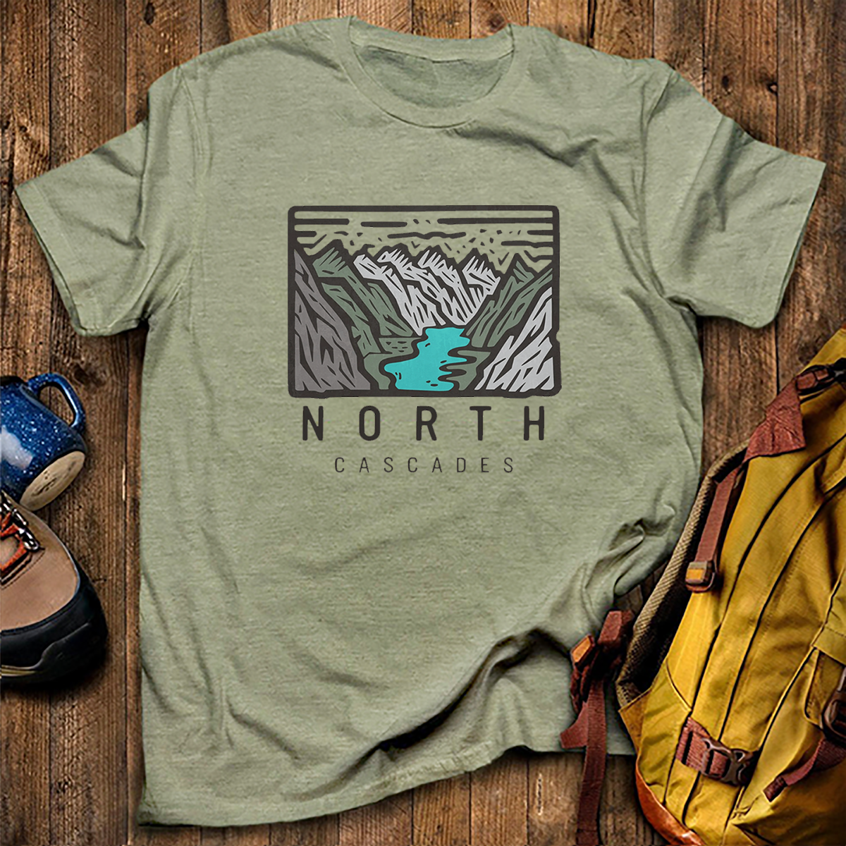 North Cascades National Park Tee Cotton Classic T-Shirt