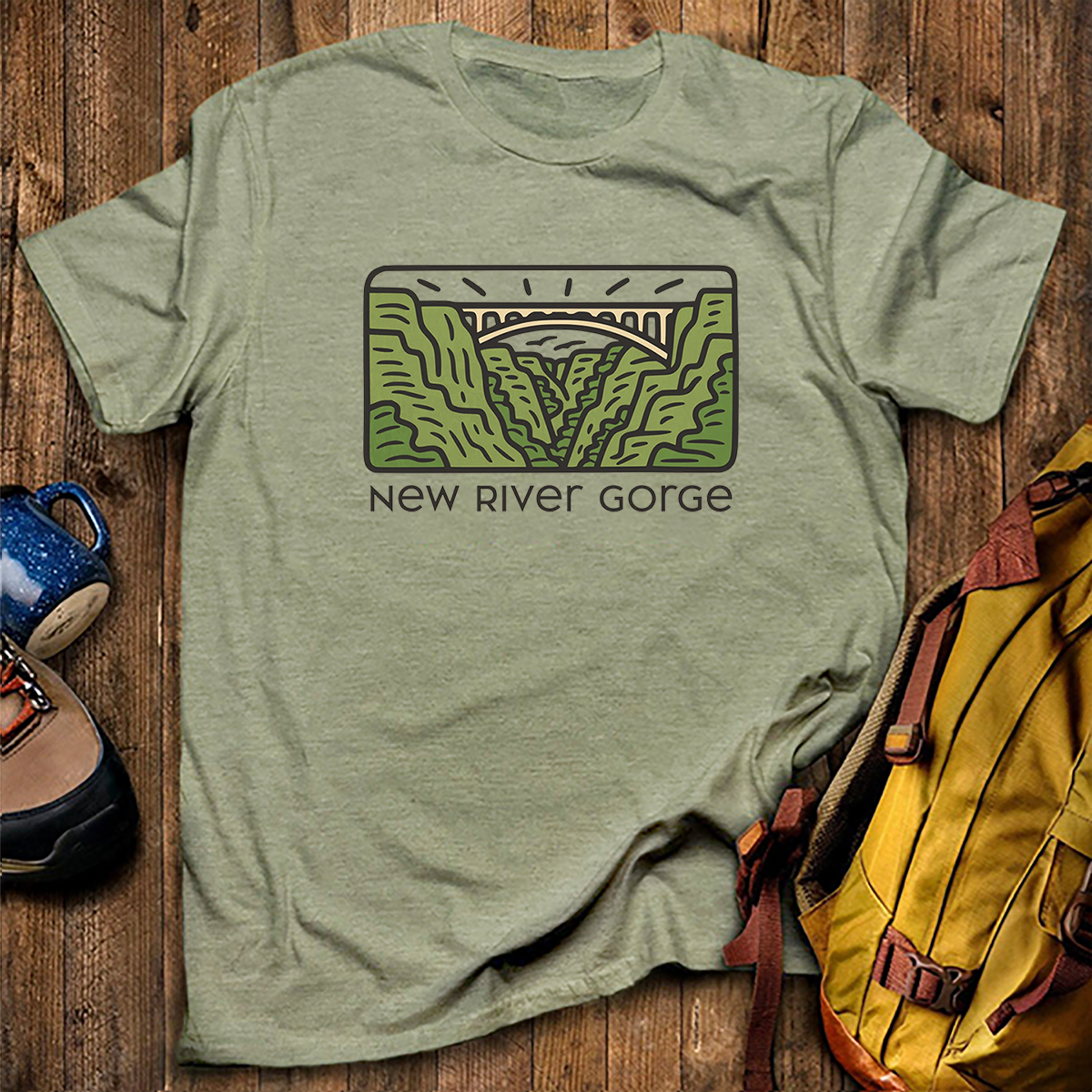 New River Gorge National Park Tee Cotton Classic T-Shirt