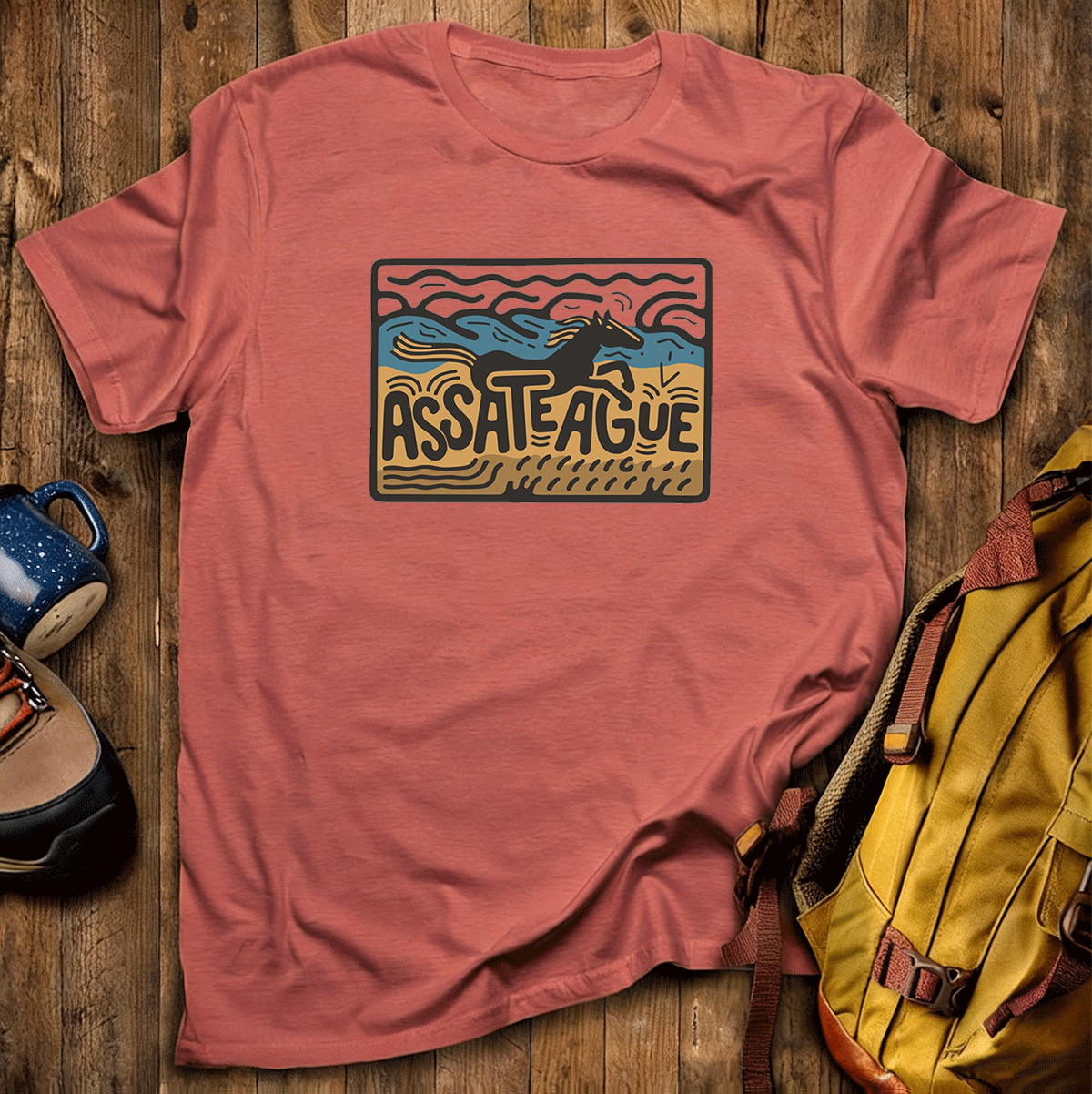 Assateague Island Tee Cotton Classic T-Shirt