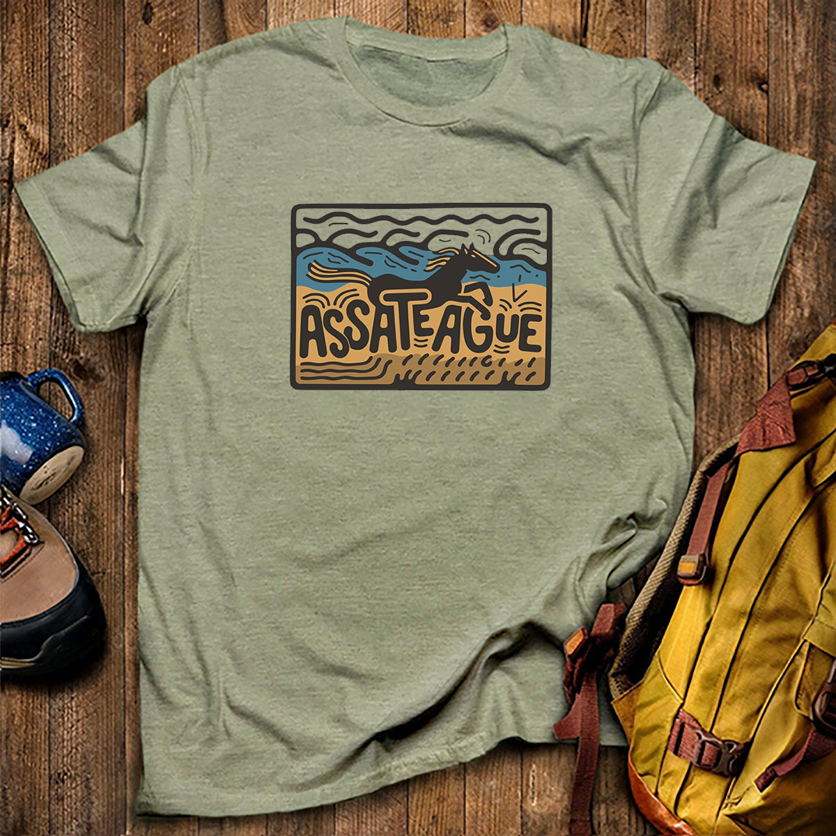 Assateague Island Tee Cotton Classic T-Shirt