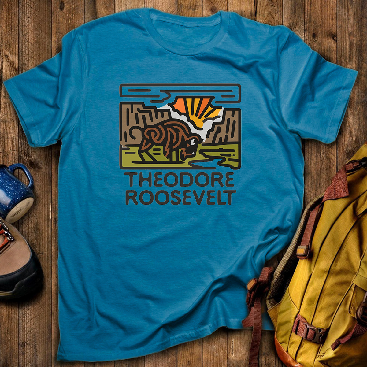 Theodore Roosevelt National Park Tee Cotton Classic T-Shirt