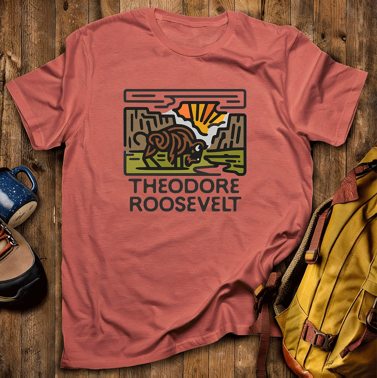 Theodore Roosevelt National Park Tee Cotton Classic T-Shirt
