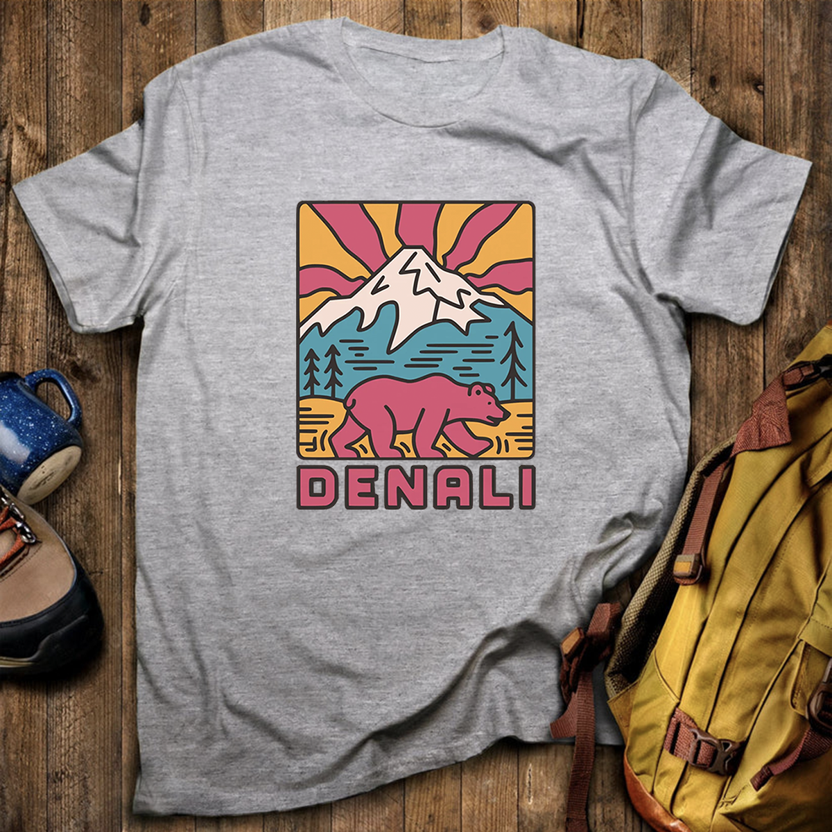 Denali National Park Tee Cotton Classic T-Shirt