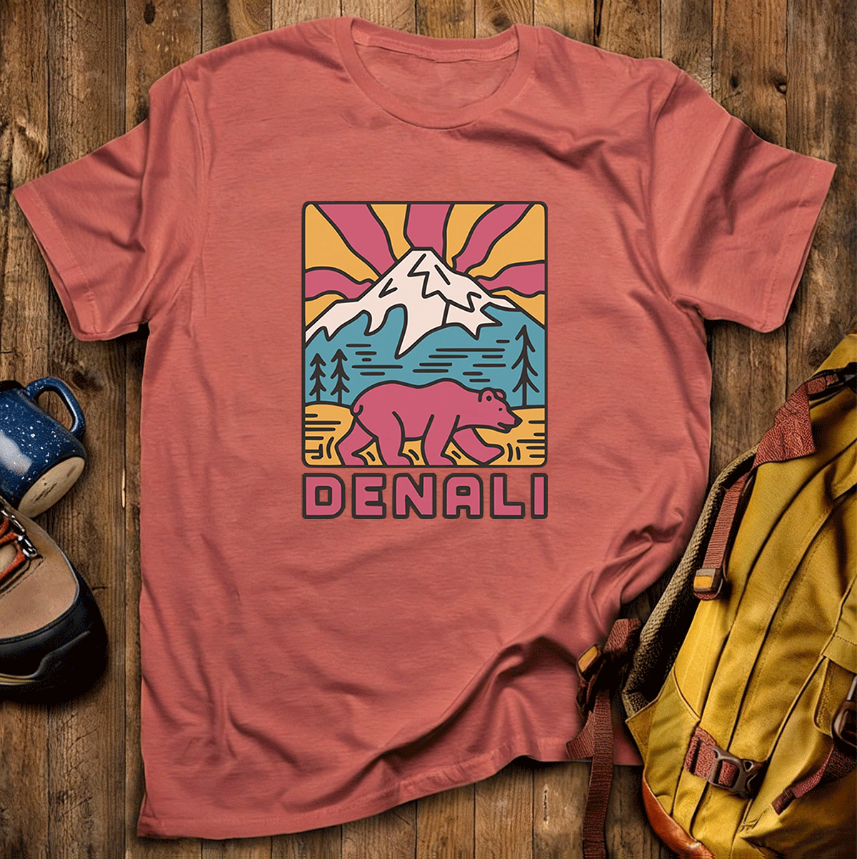 Denali National Park Tee Cotton Classic T-Shirt