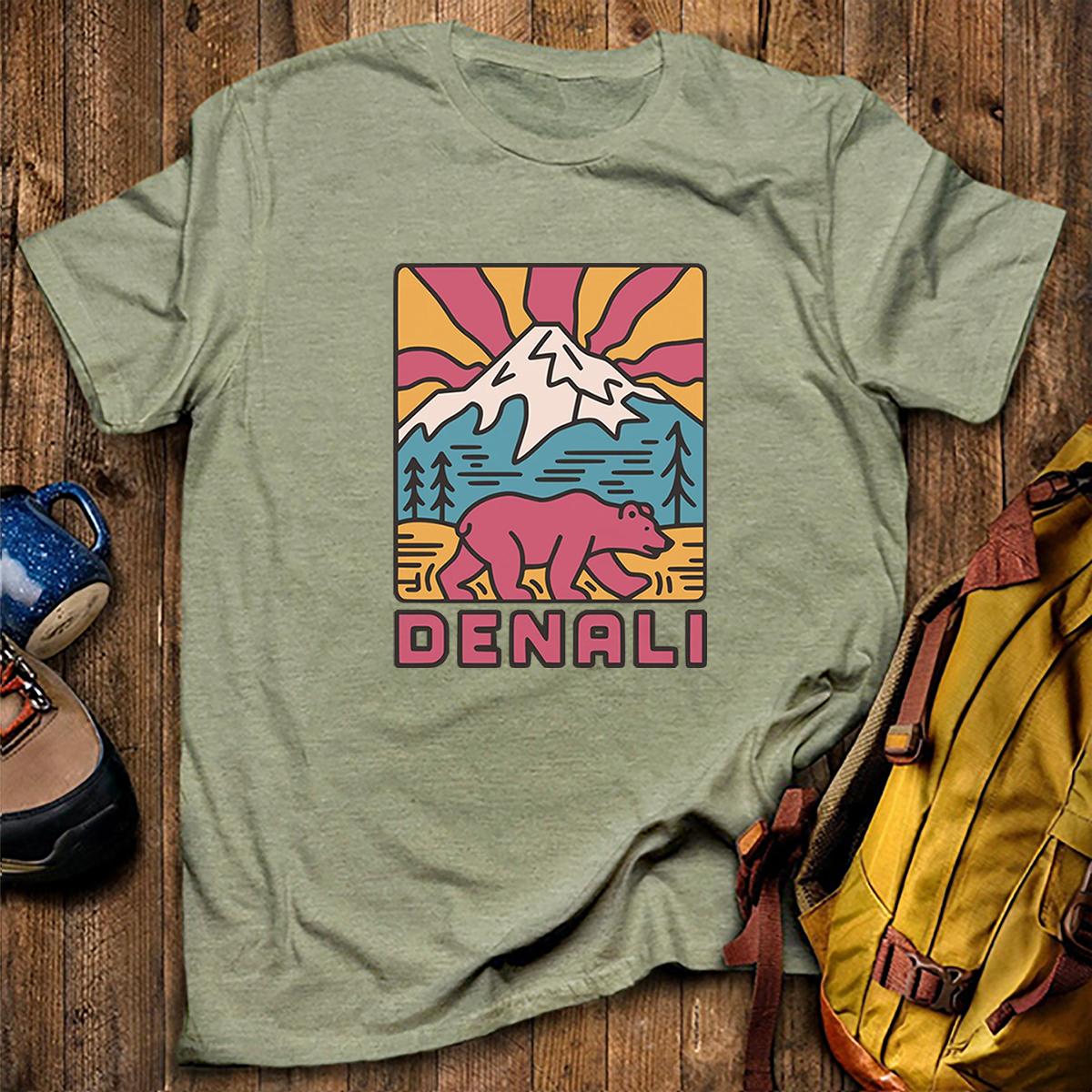 Denali National Park Tee Cotton Classic T-Shirt