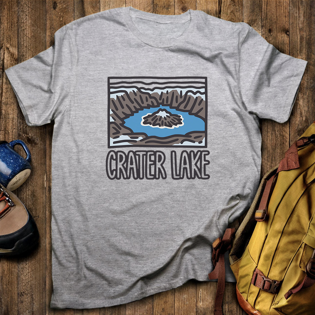 Crater Lake National Park Tee Cotton Classic T-Shirt