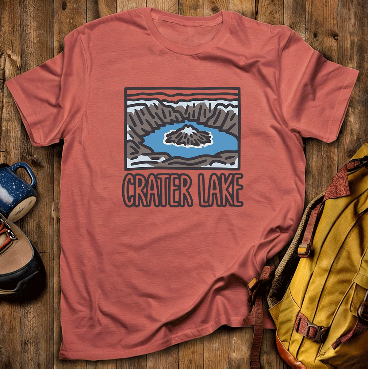 Crater Lake National Park Tee Cotton Classic T-Shirt