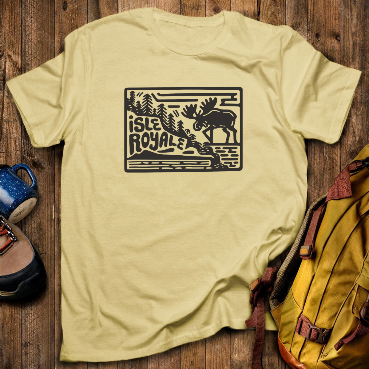 Isle Royale National Park Tee Cotton Classic T-Shirt