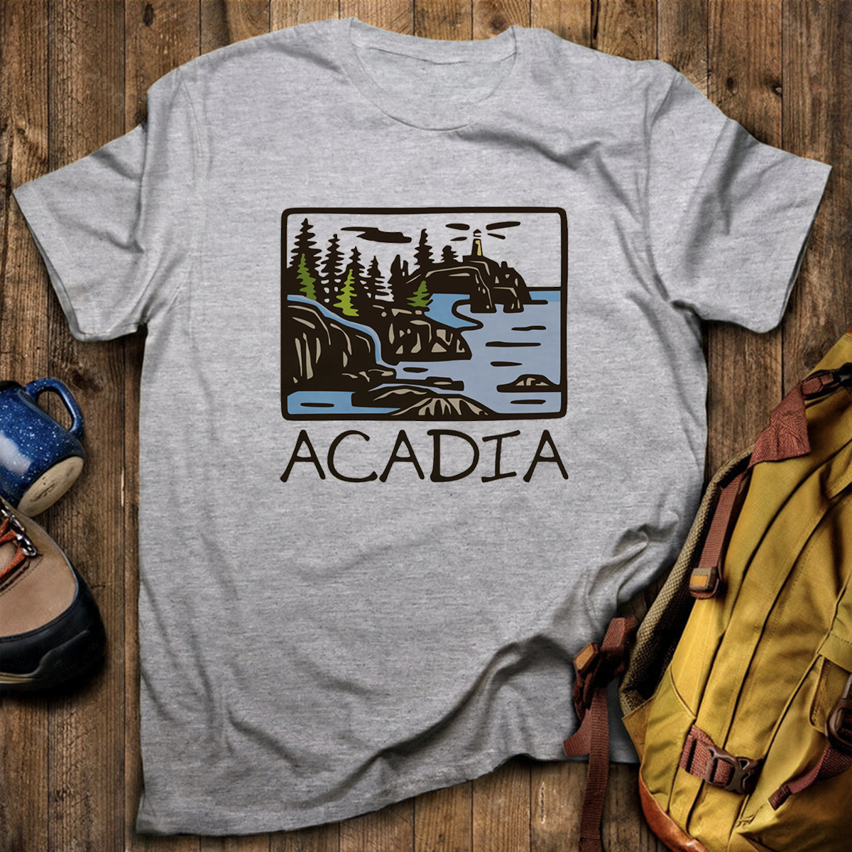 Acadia National Park Tee Cotton Classic T-Shirt