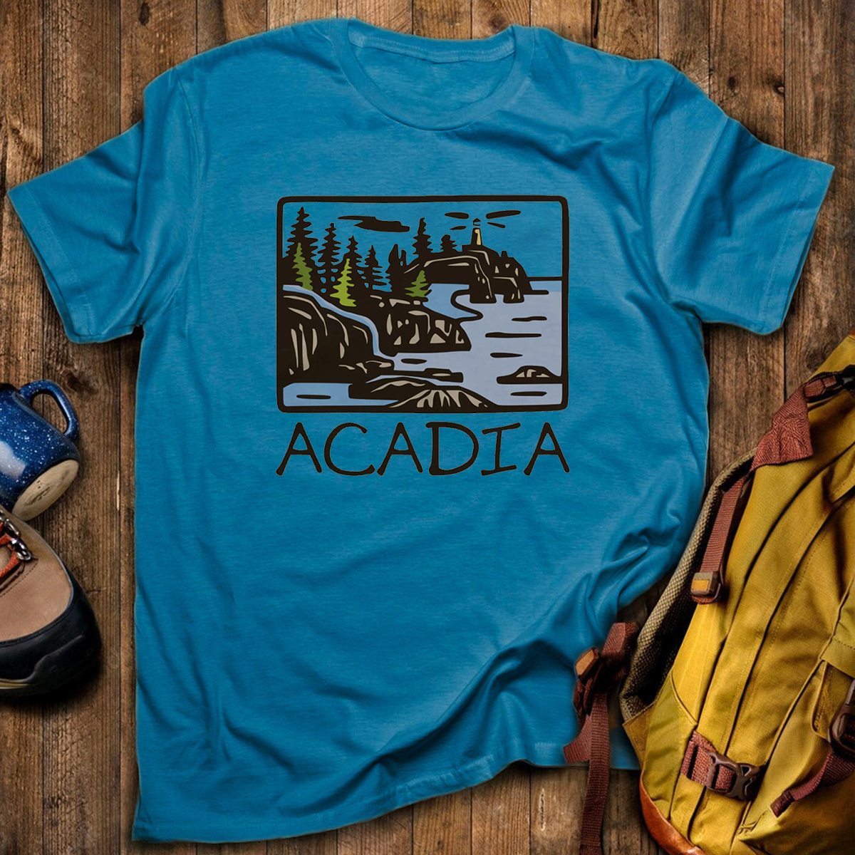 Acadia National Park Tee Cotton Classic T-Shirt