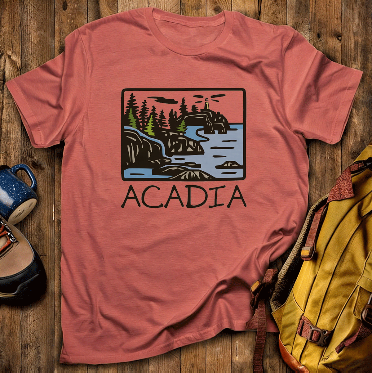 Acadia National Park Tee Cotton Classic T-Shirt