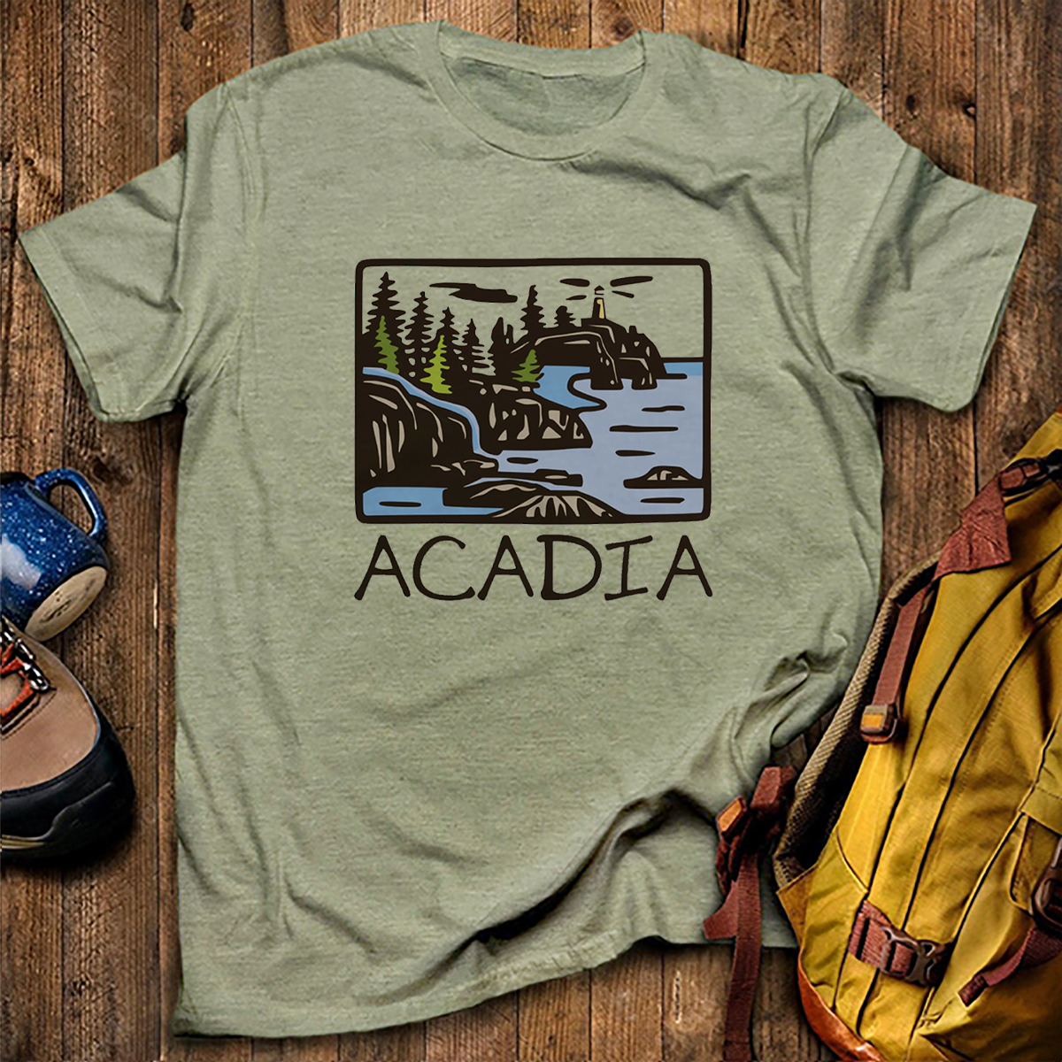 Acadia National Park Tee Cotton Classic T-Shirt