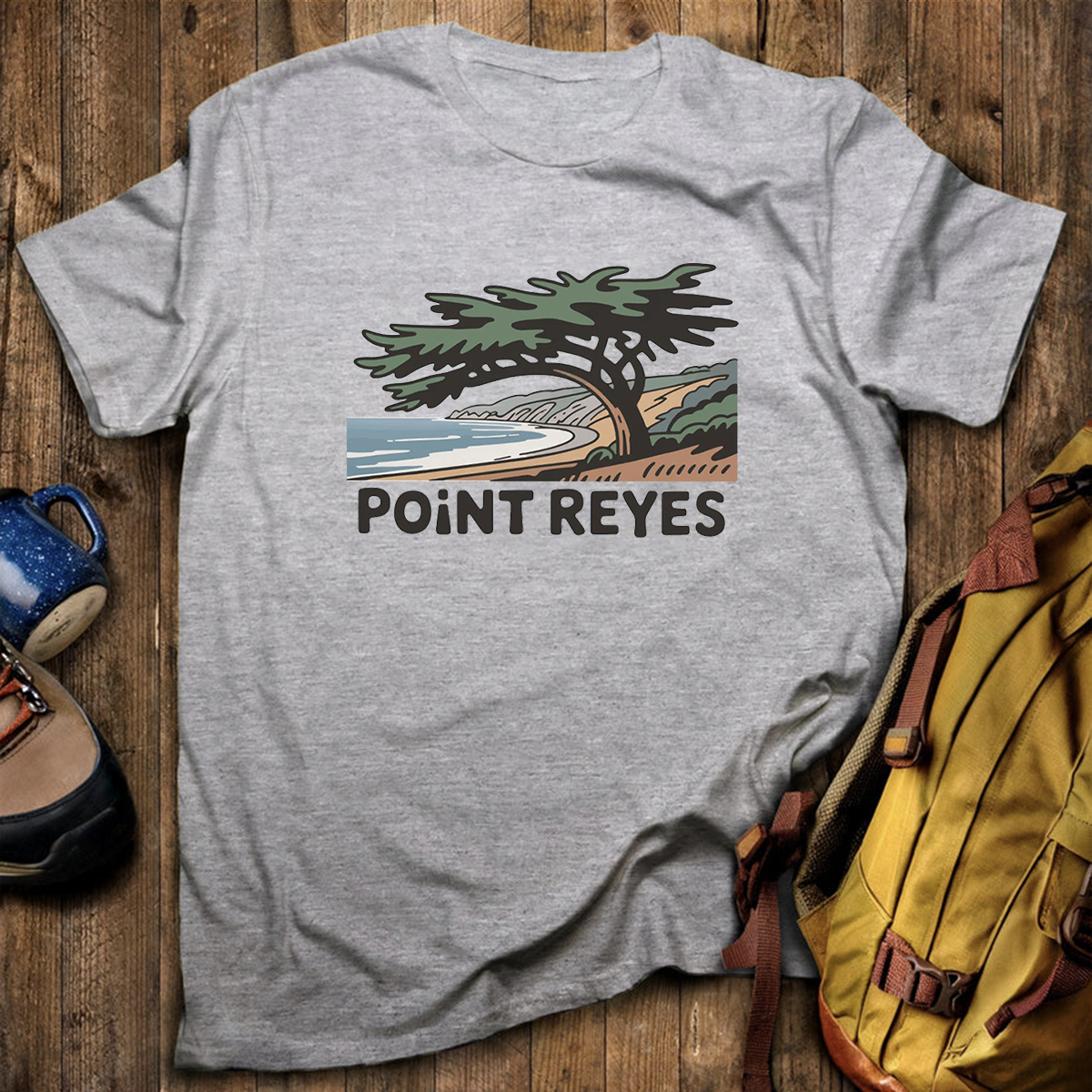 Point Reyes National Seashore Tee Classic Cotton T-Shirt