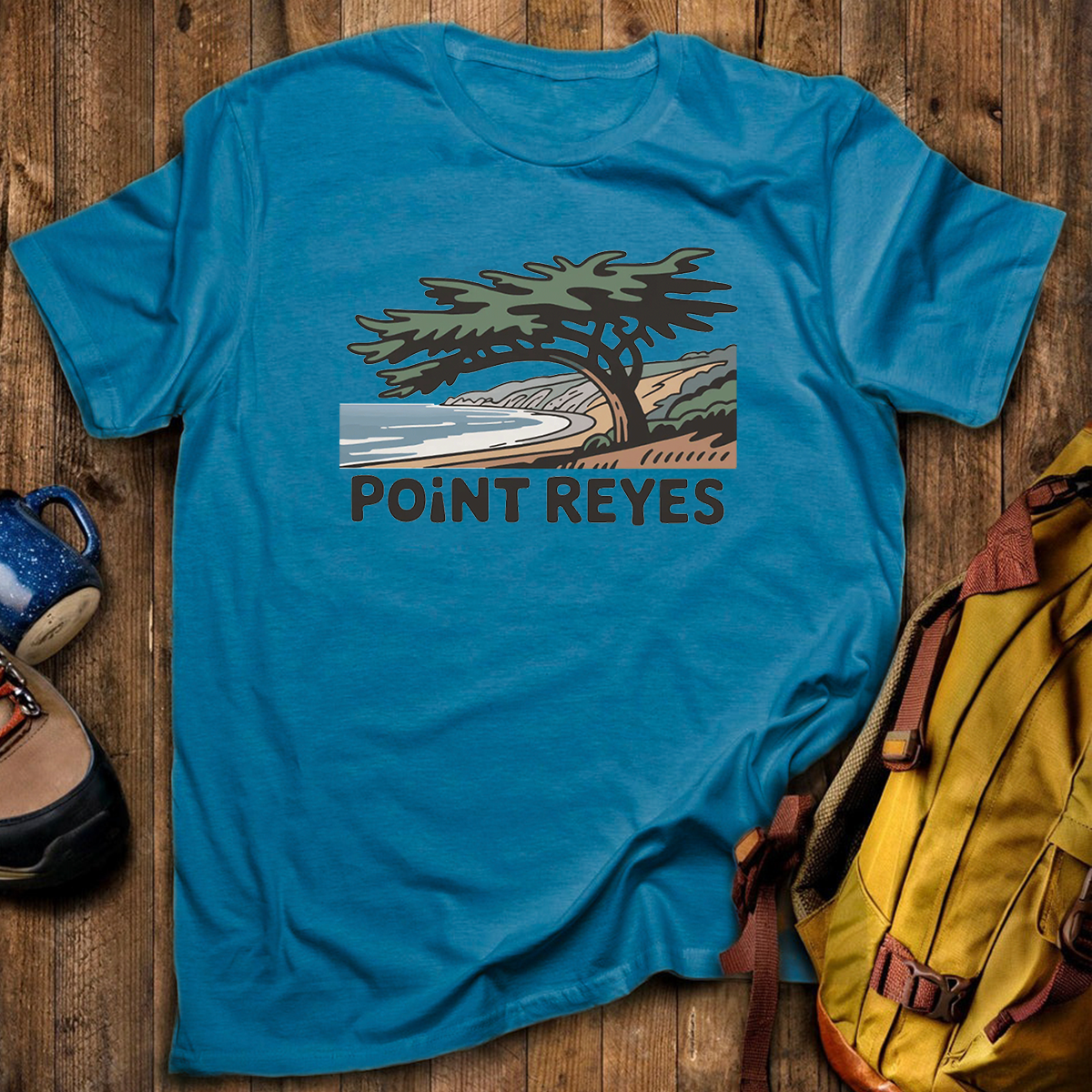 Point Reyes National Seashore Tee Classic Cotton T-Shirt