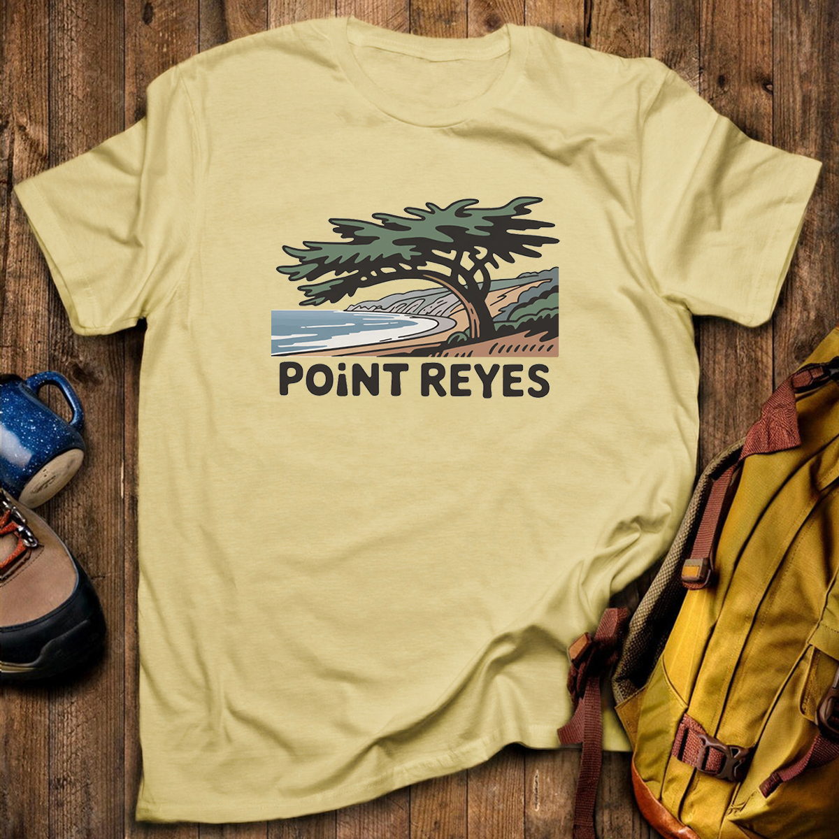 Point Reyes National Seashore Tee Classic Cotton T-Shirt