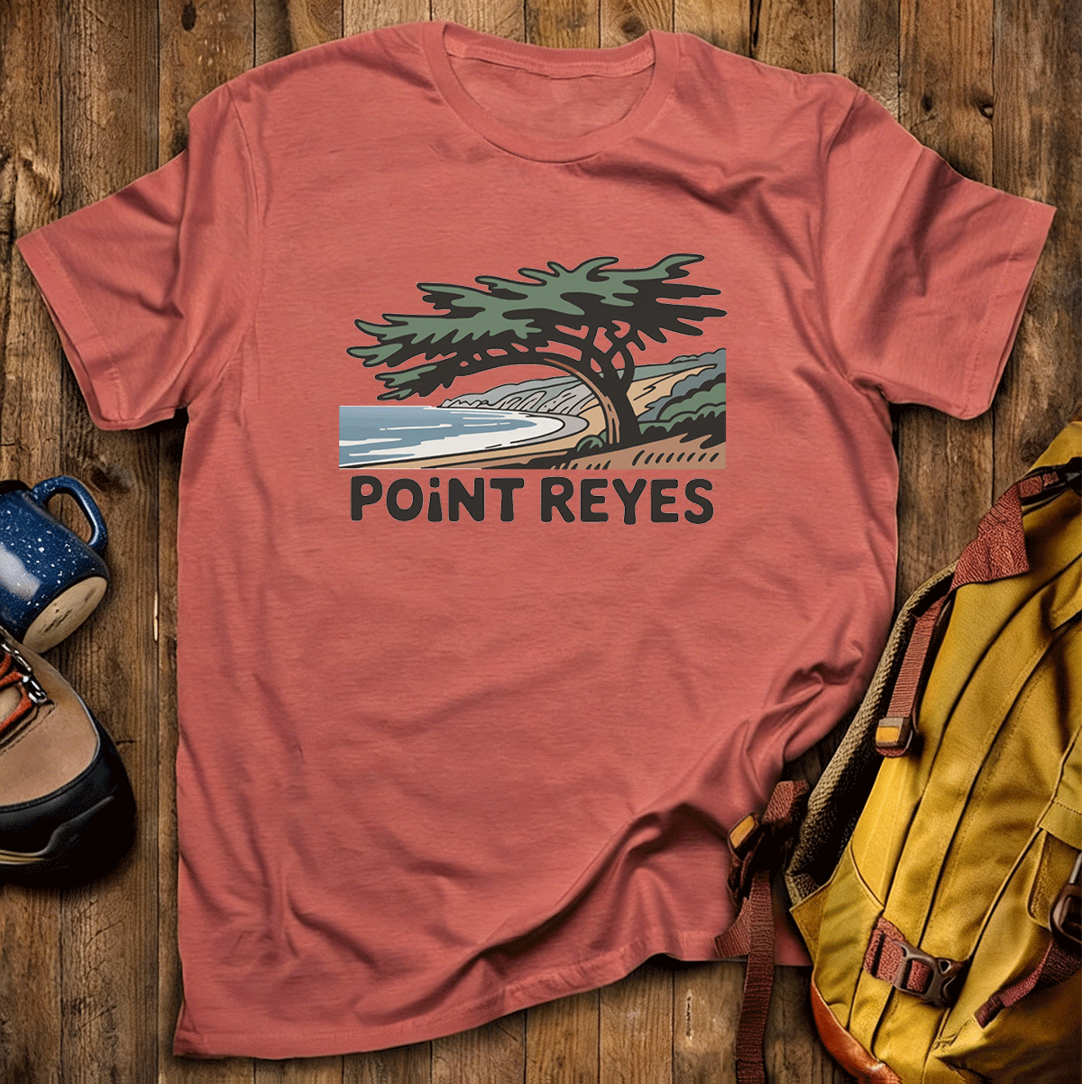 Point Reyes National Seashore Tee Classic Cotton T-Shirt