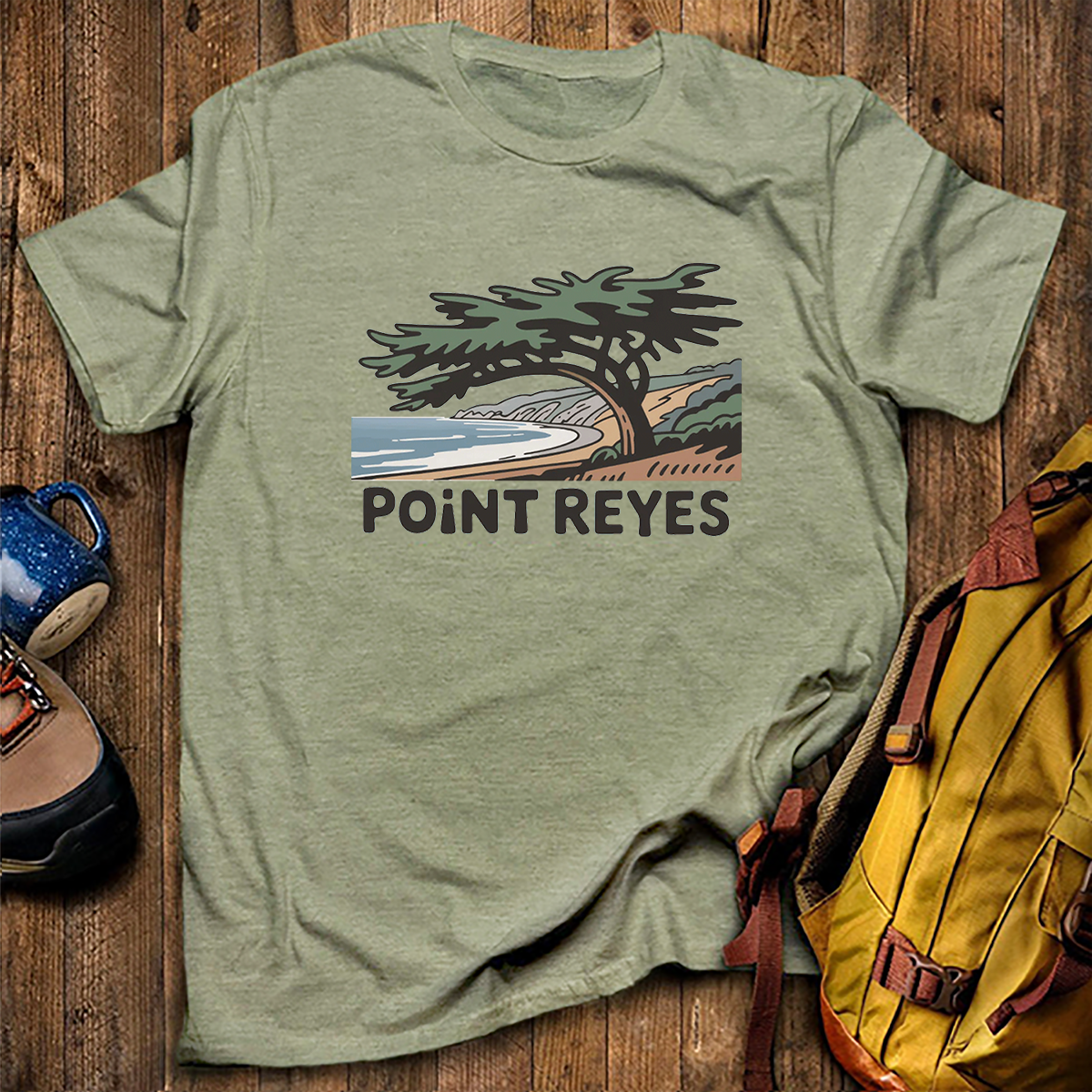 Point Reyes National Seashore Tee Classic Cotton T-Shirt