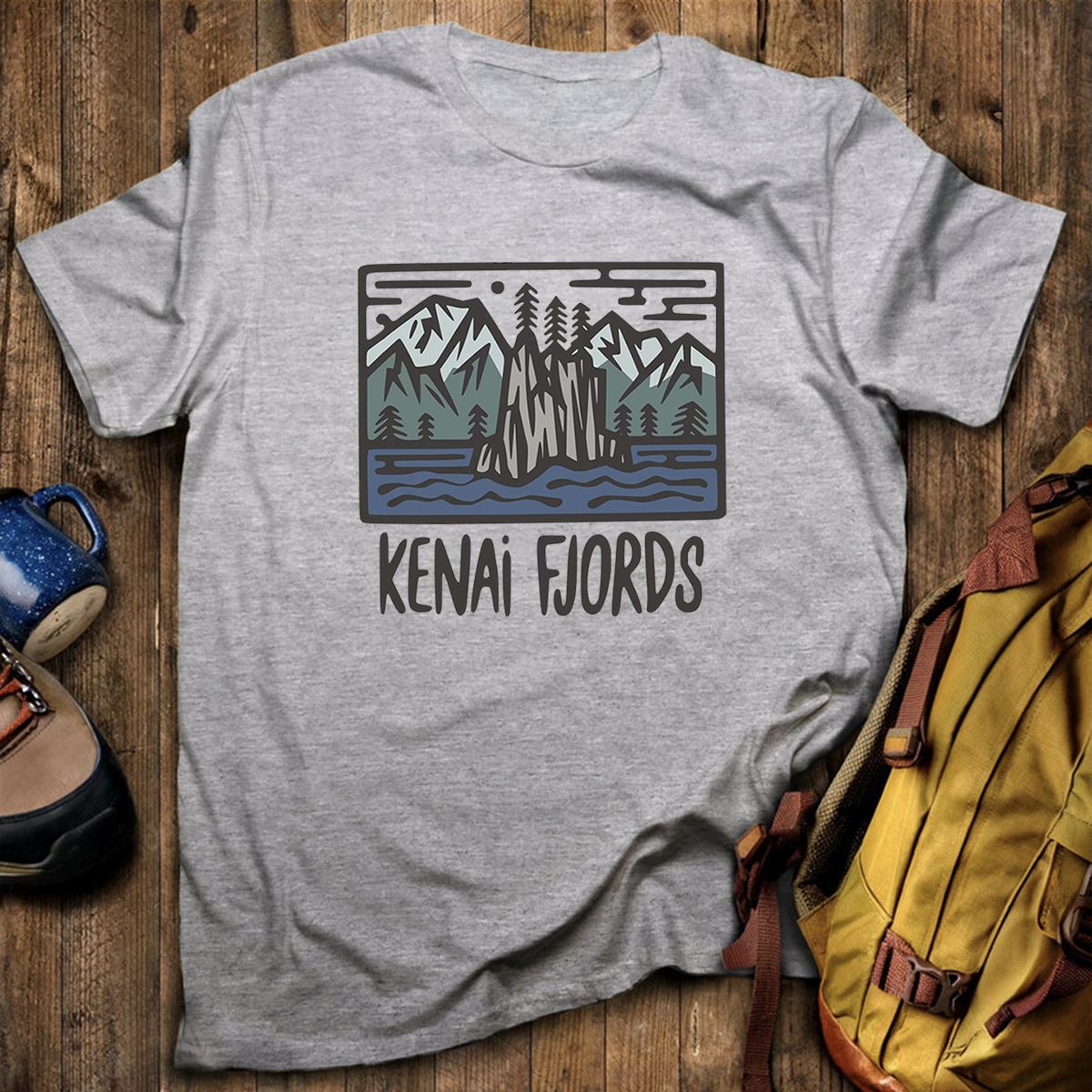 Kenai Fjords National Park Tee Cotton Classic T-Shirt
