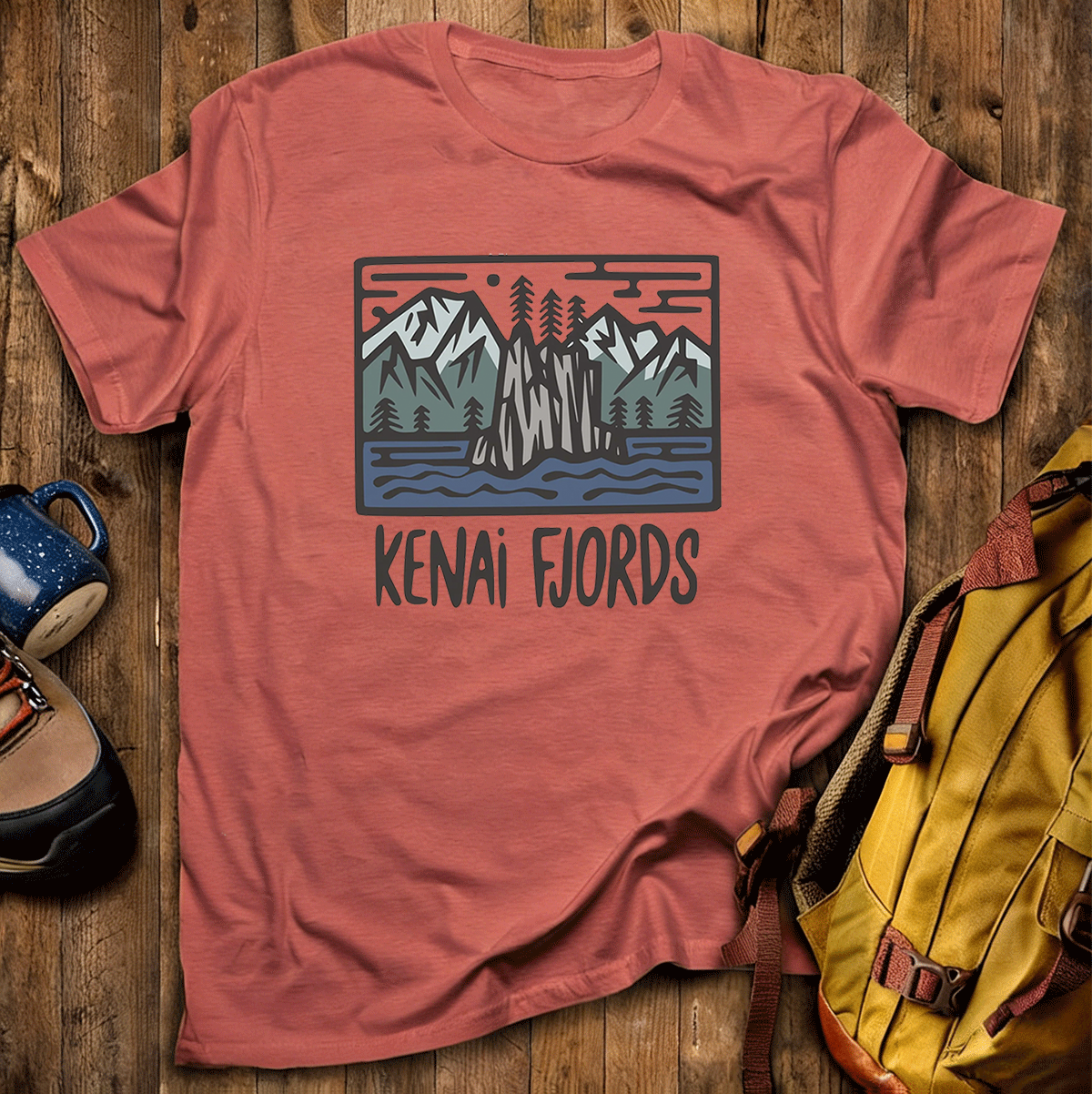 Kenai Fjords National Park Tee Cotton Classic T-Shirt