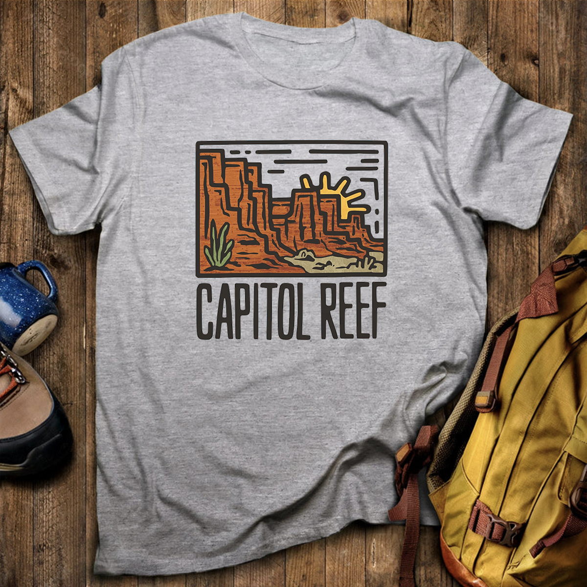 Capitol Reef National Park Tee Cotton Classic T-Shirt