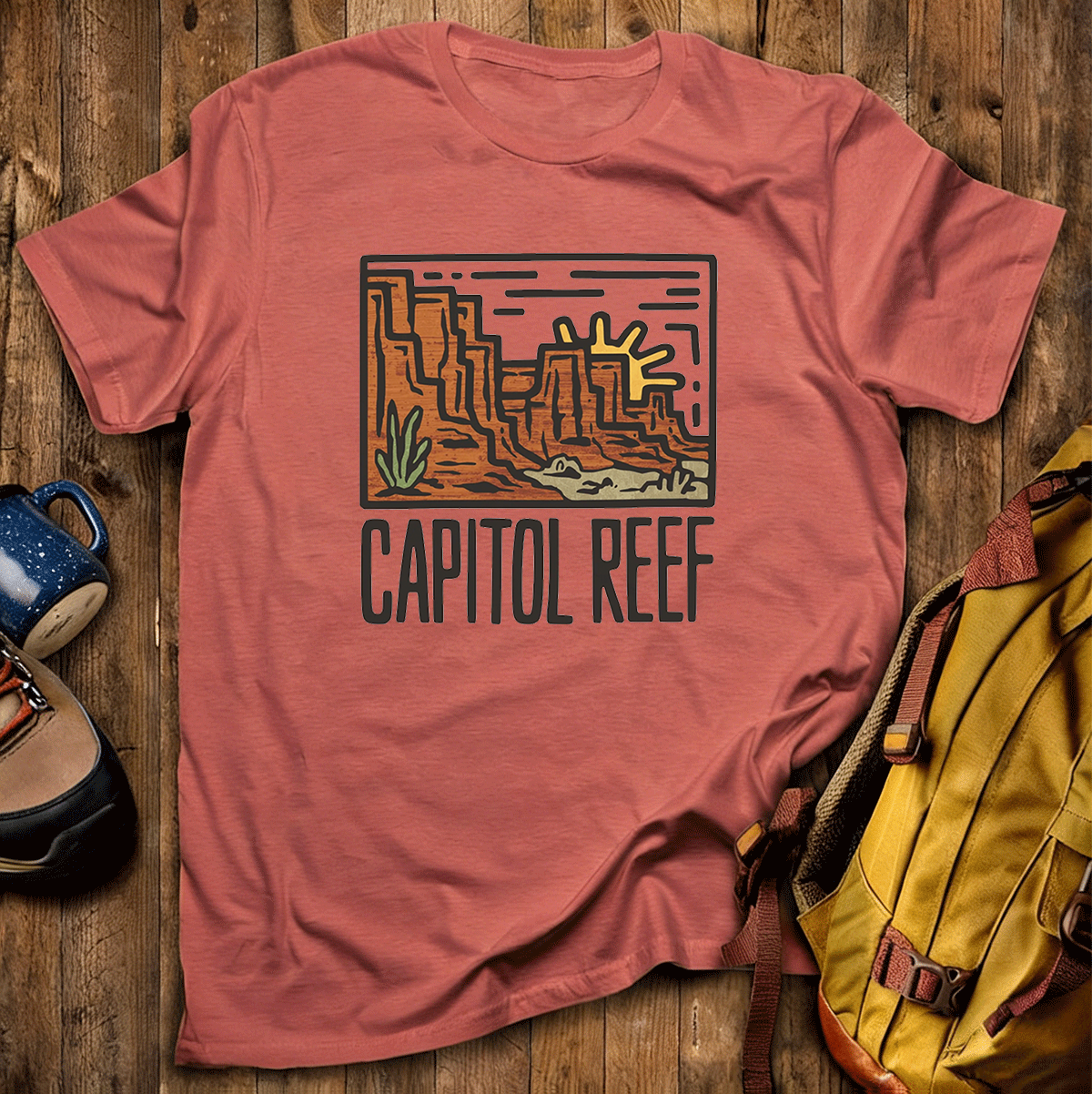 Capitol Reef National Park Tee Cotton Classic T-Shirt