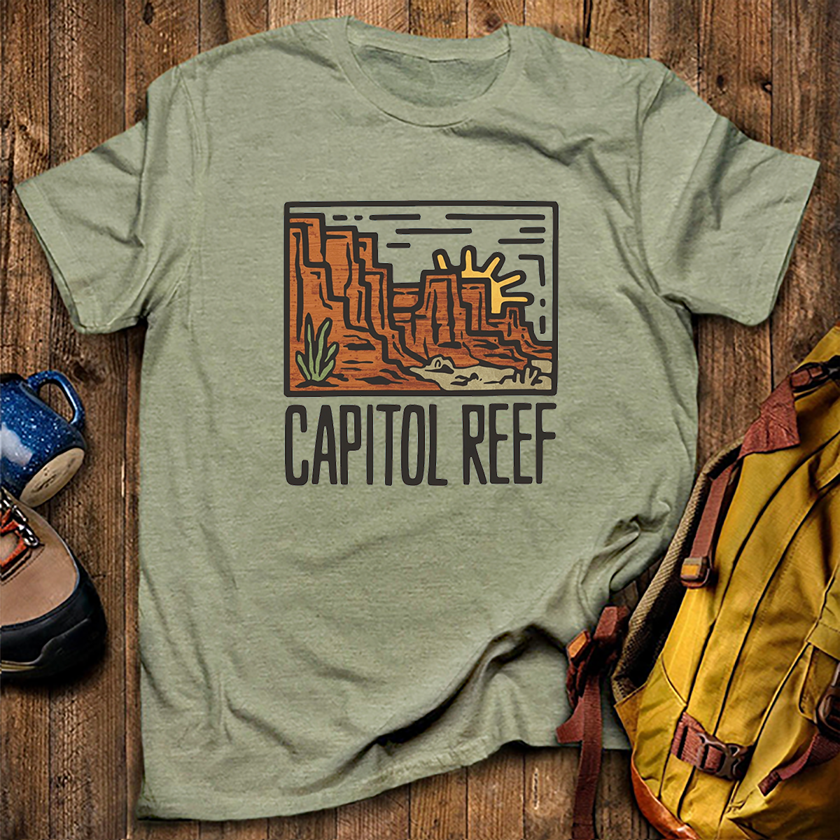Capitol Reef National Park Tee Cotton Classic T-Shirt