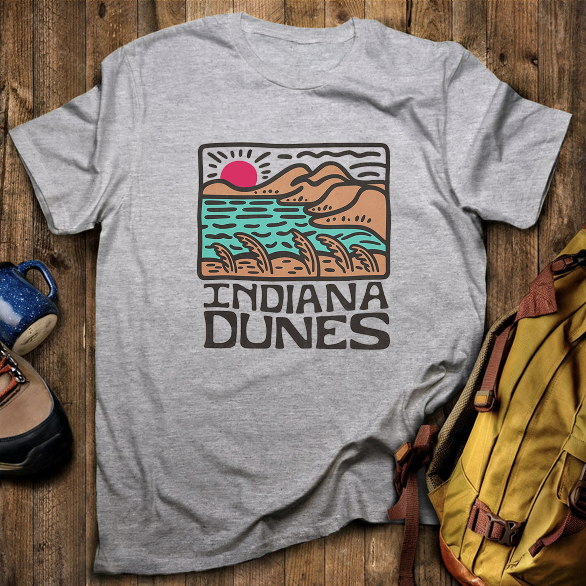 Indiana Dunes National Park Tee Cotton Classic T-Shirt