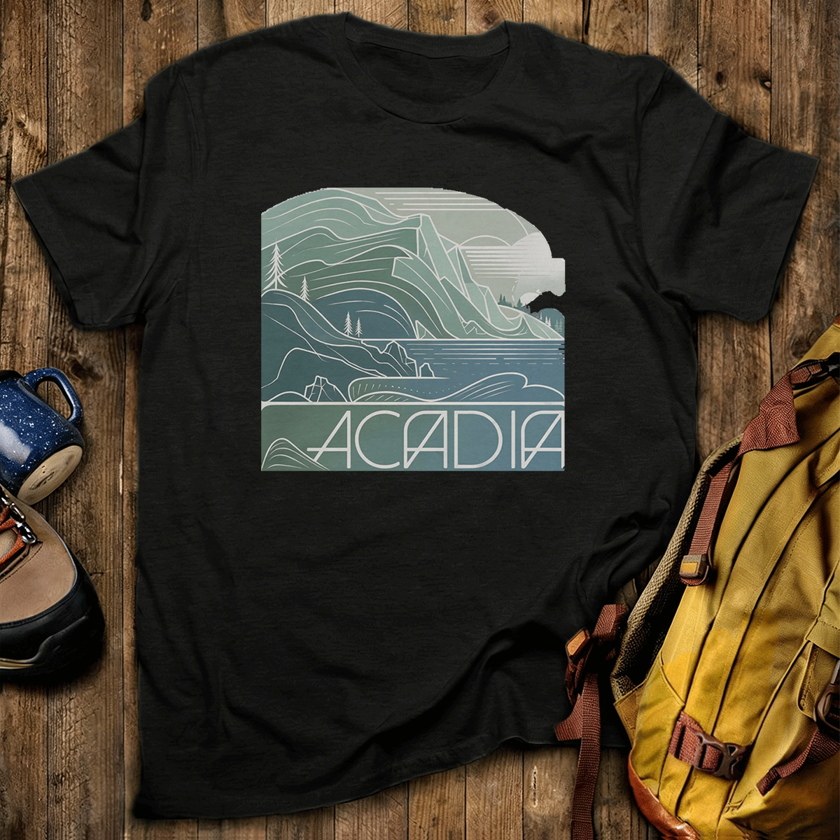 Acadia National Park Tee Cotton Classic T-Shirt
