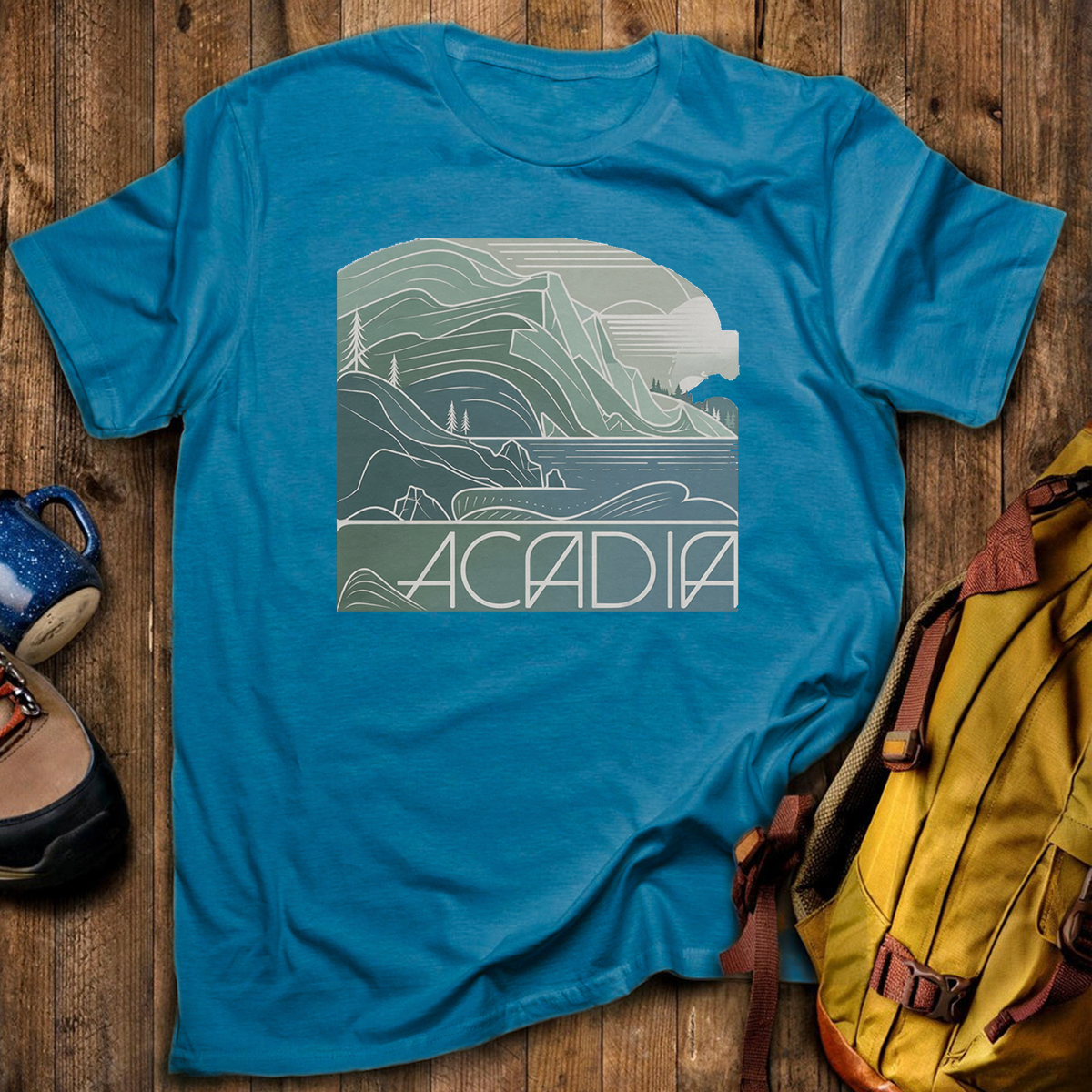 Acadia National Park Tee Cotton Classic T-Shirt