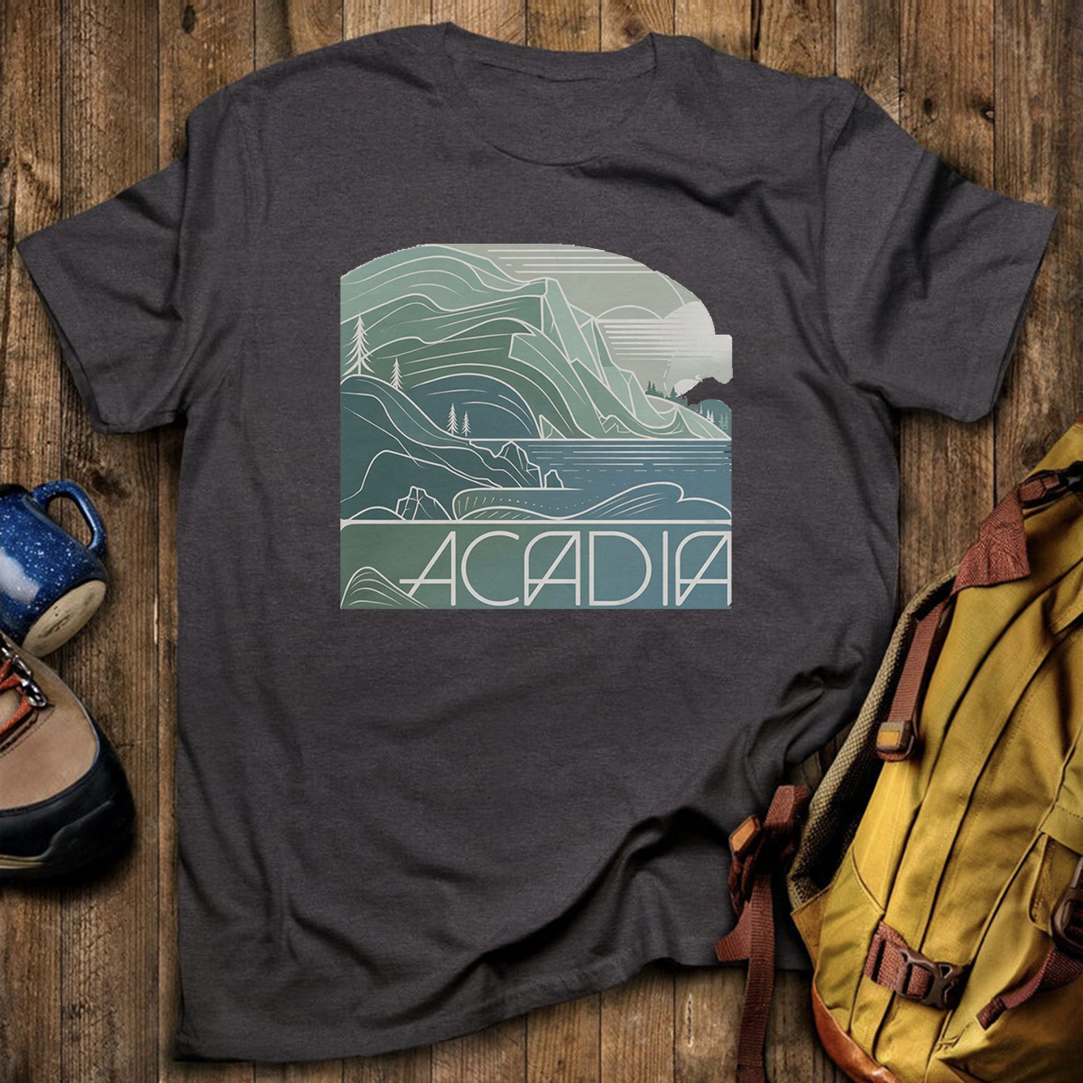Acadia National Park Tee Cotton Classic T-Shirt