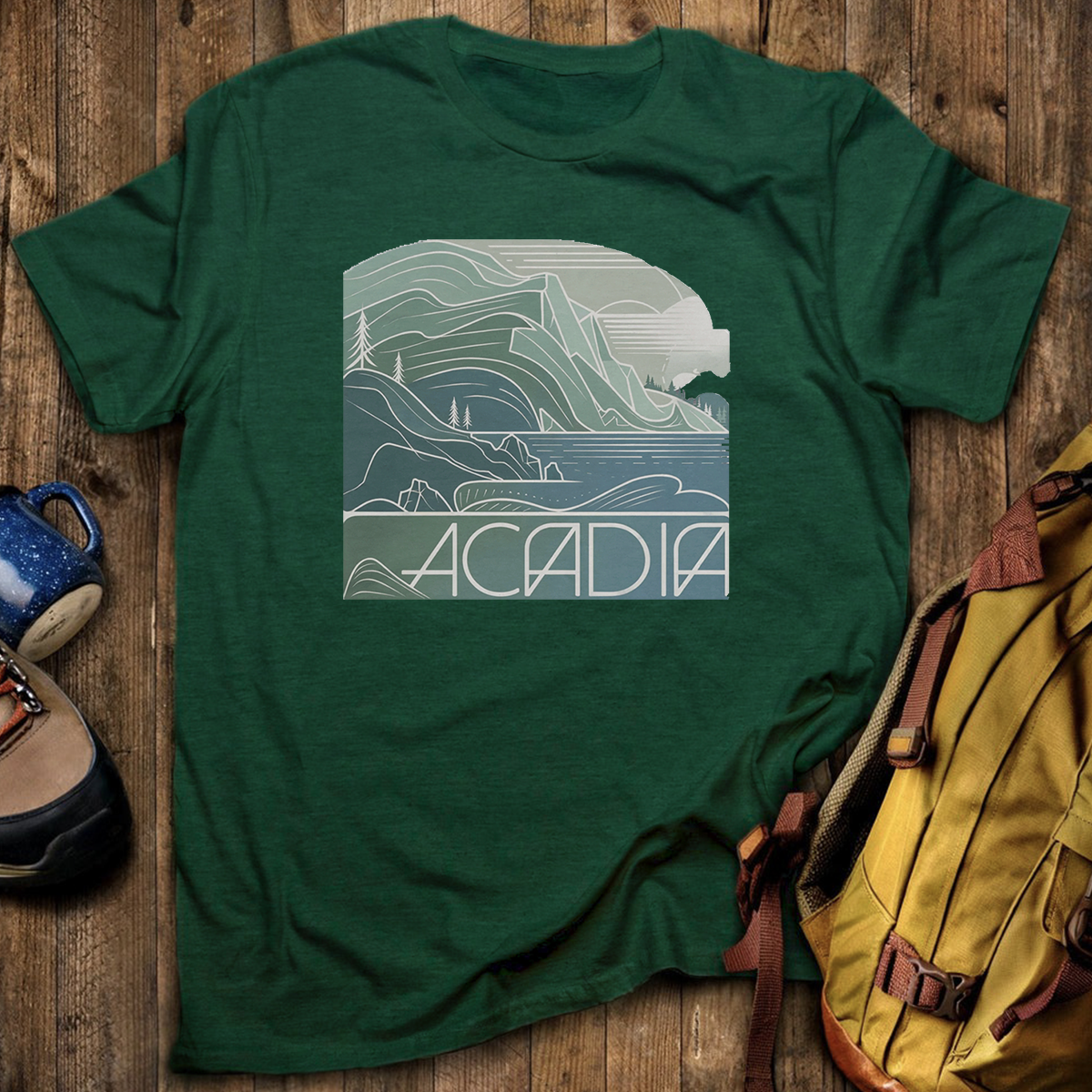 Acadia National Park Tee Cotton Classic T-Shirt