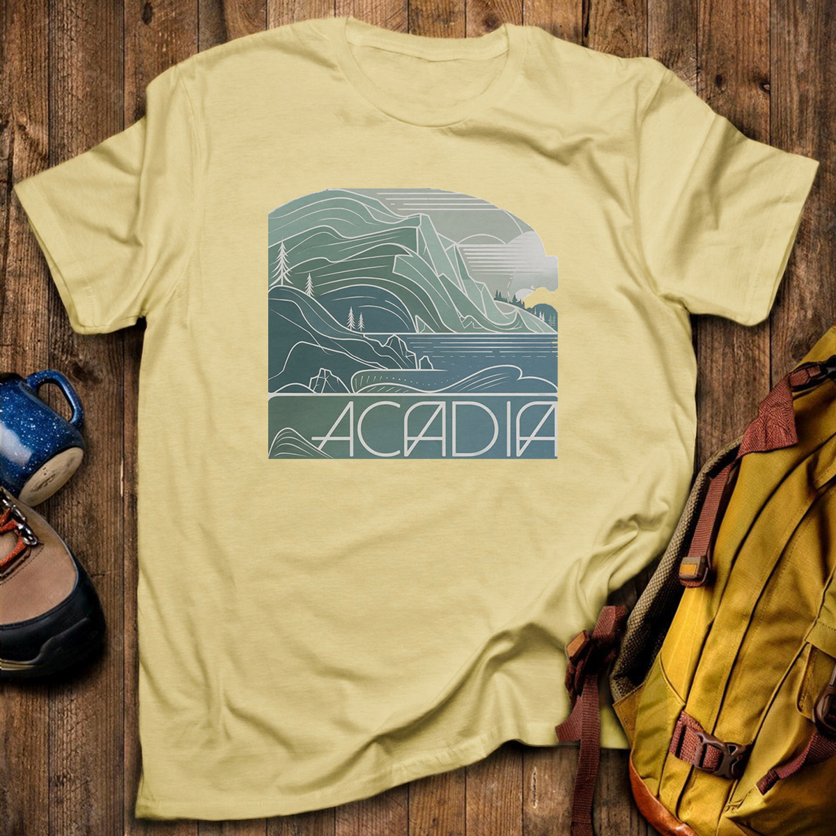 Acadia National Park Tee Cotton Classic T-Shirt