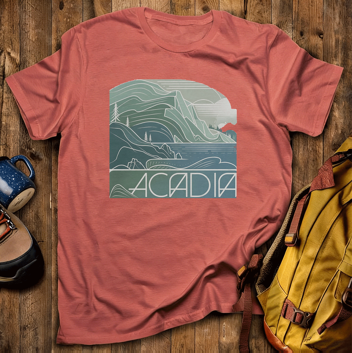 Acadia National Park Tee Cotton Classic T-Shirt