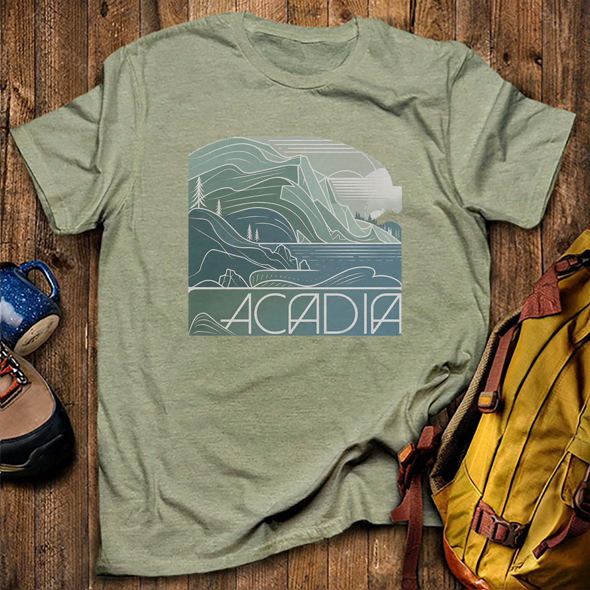 Acadia National Park Tee Cotton Classic T-Shirt