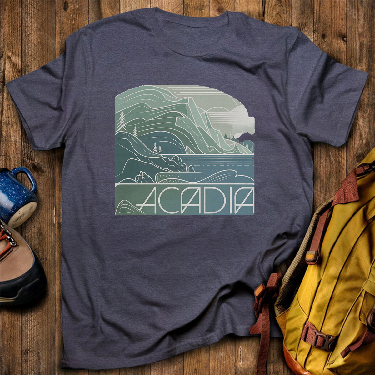 Acadia National Park Tee Cotton Classic T-Shirt