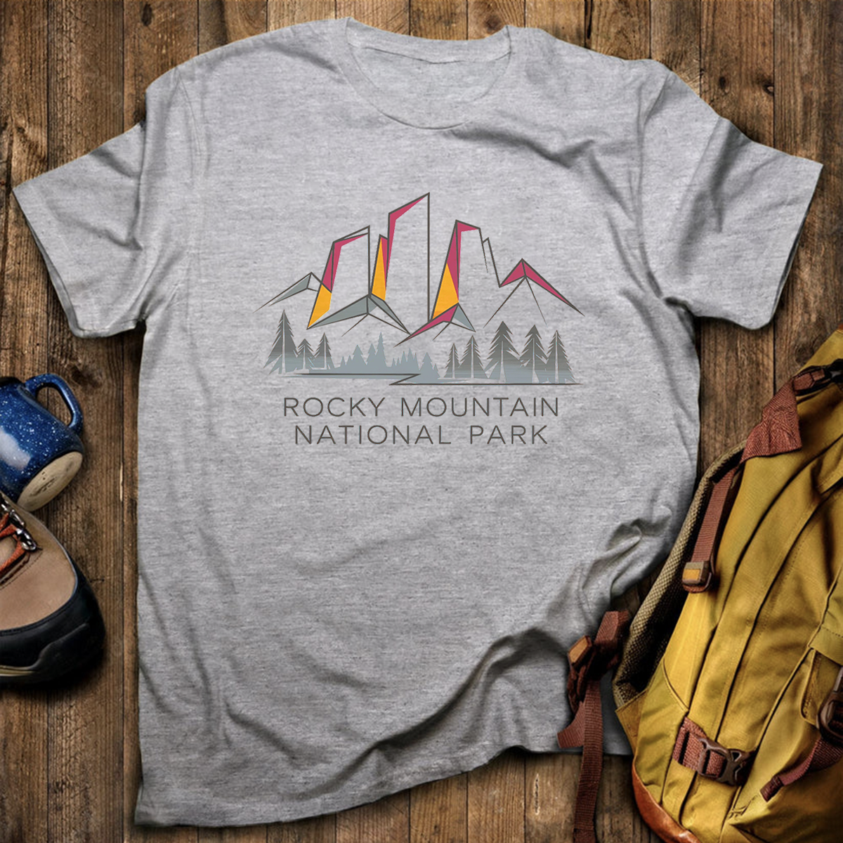 Rocky Mountain National Park Tee Cotton Classic T-Shirt