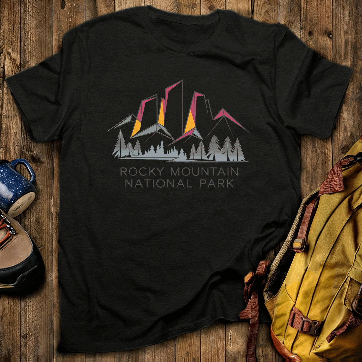 Rocky Mountain National Park Tee Cotton Classic T-Shirt