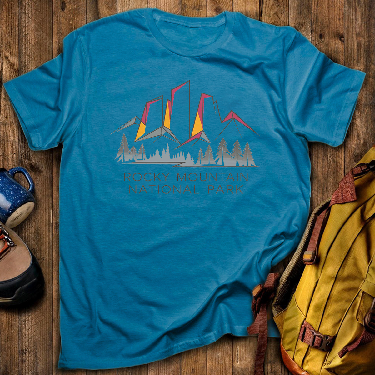 Rocky Mountain National Park Tee Cotton Classic T-Shirt