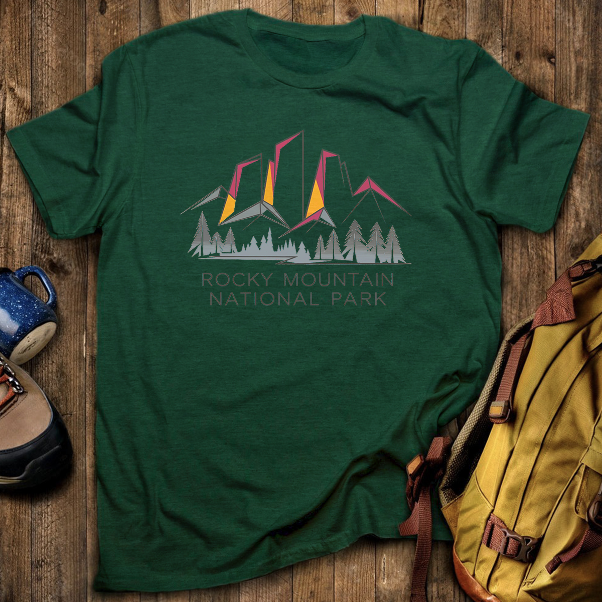 Rocky Mountain National Park Tee Cotton Classic T-Shirt